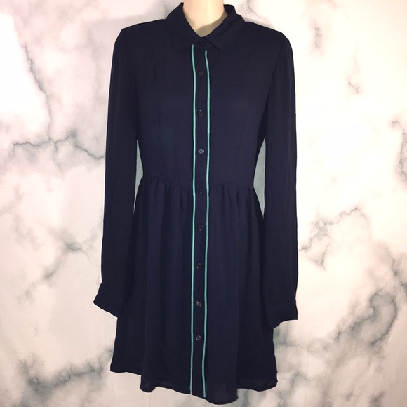 Forever 21 Dresses & Skirts - 🔮 2/$12 Forever 21 Button up Dress Punk Retro